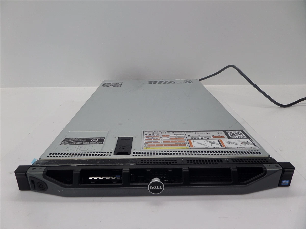 Serveur Dell PowerEdge R630 1U - 2x Xeon 12-Cœur 2.5GHz 64Go DDR4 - Occasion