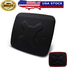 Black Exterior Fuel Filler Cap Door Gas Tank Cover Trim for Jeep Renegade2015-18