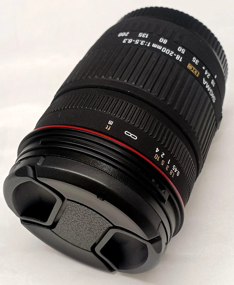 Sigma 18-200mm Focal Camera Lenses for sale | eBay