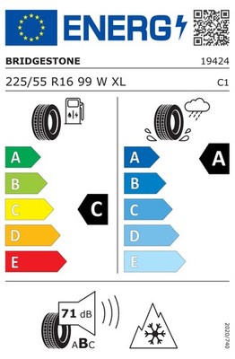 Étiquette pneumatique