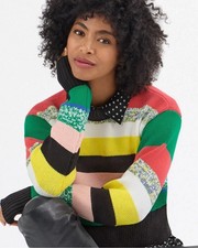 CAbi 4659 Pop Crop Pullover Sz M