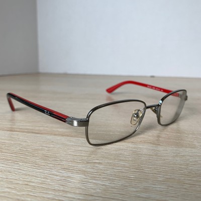 Ray-Ban RB1037 4008 Kids Eyeglasses Red Black Frames Only 45-16-125 READ