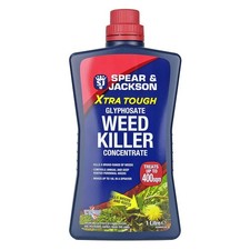 Spear and Jackson Weed Killer Strong Root Killing Glyphosate Weedkiller 1L