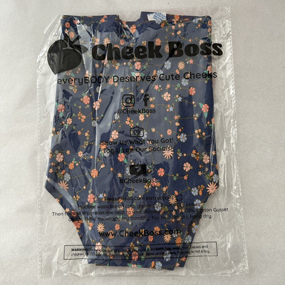 Cheek Boss High Waisted Cheeky Panty Large Celestial Floral Seamless Stretch NWT