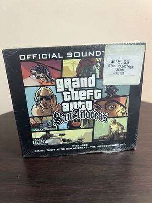 Grand Theft Auto San Andreas Official Soundtrack SEALED! NIB Collectors Item