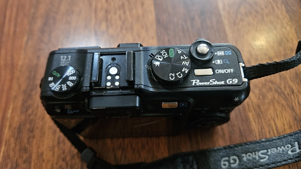 Canon Powershot G9 Digital Compact Camera Working w/ Canon 6x IS