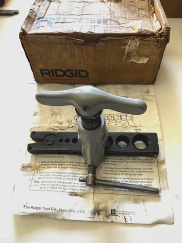 RIDGID 458 Deluxe Flaring Tool