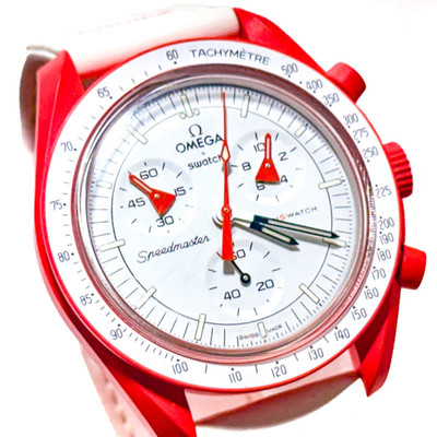 Omega x Swatch Speedmaster Moonswatch,  Mission to the Mars, SO33R100, Moonwatch