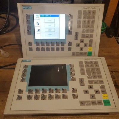 (2) Siemens 6AV6542-0CA10-0AX0 6AV6 542-0CA10-0AX0 OP270  Operator Panel (AS IS)