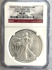 2011 American Silver Eagle NGC MS69 25th Anniversary Early Releases