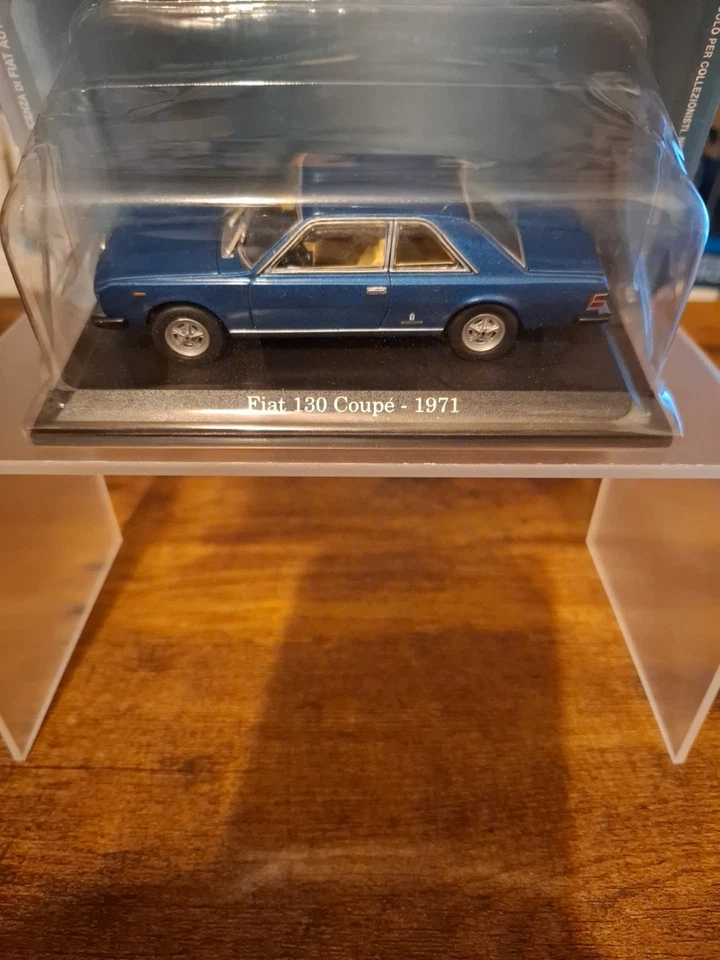 Fiat 130 Coupè 1971  1:43 Fiat Story Hachette Norev In Blister - Image 2 of 4
