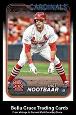 2024 Topps Series 1 Lars Nootbaar #18 St. Louis Cardinals MLB Baseball 