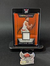 STEPHEN CURRY Jersey 2024-25 Panini Obsidian Cutting Edge /99 gameworn Warriors