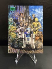2015 Topps Star Wars Celebration Empire Strikes Back Illustrated Promo Set 10