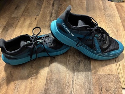 Men's Salomon Ultra Flow Carbon/Tahitian Tide/Deep Dive- All Terrain- Sz 12