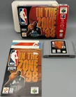 NBA In The Zone 98 Nintendo 64 N64 CIB Complete W/ Manual & Inserts Authentic