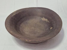 19th Century Antique Hand-Turned Wooden Dough/ Porrige Bowl