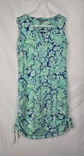 T by Talbots Floral Paisley Terry Dress Beachy Comfy Sun Perfect sz XS