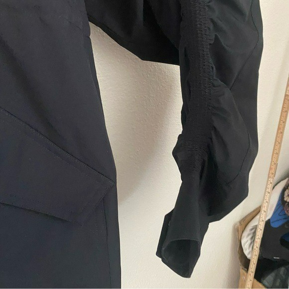 Fabletics Midnight Black Utility Jacket Size XXL - image 4