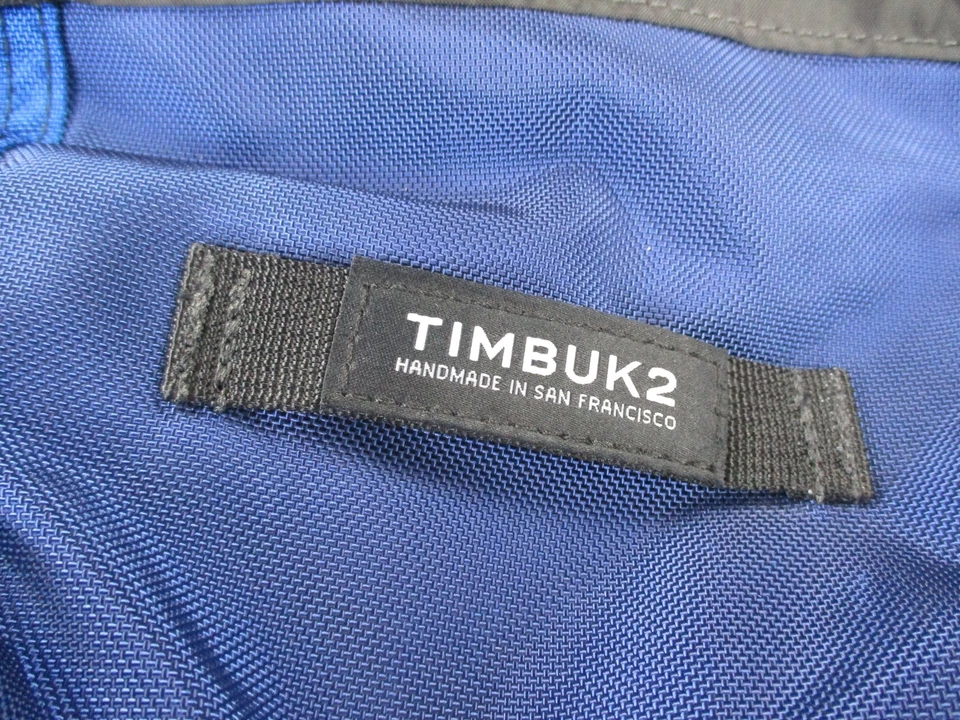 Timbuk2 Classic Messenger Bag Medium Made in USA Laptop Blue Harry Moon - Image 2 of 4