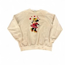 Vintage 80s Disney Minnie Mouse Crewneck sweatshirt Sz L