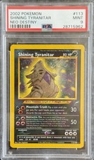 2002 Pokemon Shining Tyranitar #113 Neo Destiny PSA 9 on eBay