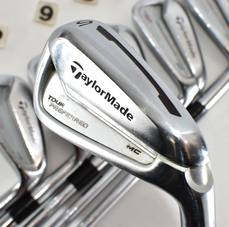 Taylormade Tour Preferred MC 6p 5-6-7-8-9-Pw RH Golf Club Iron Set DG S400 Stiff - Image 3 of 4