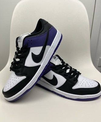 Nike SB Dunk Low Pro - Court Purple/Black-White - Größe 45.5 US11.5 Neu In OVP