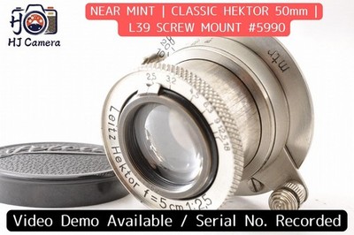[Near Mint] Leitz Hektor 50mm f2.5 Collapsible MF Leica L39 Screw Mount Lens JP