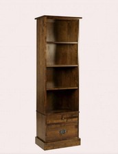 Laura Ashley Garrat 2 Drawer Bookcase in chestnut brown