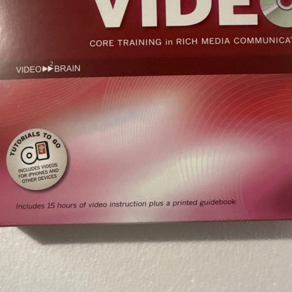 Adobe Flash CS4 Professional Learn By Video Plus Guidebook 2010 Digital Training Foto 4 de 4