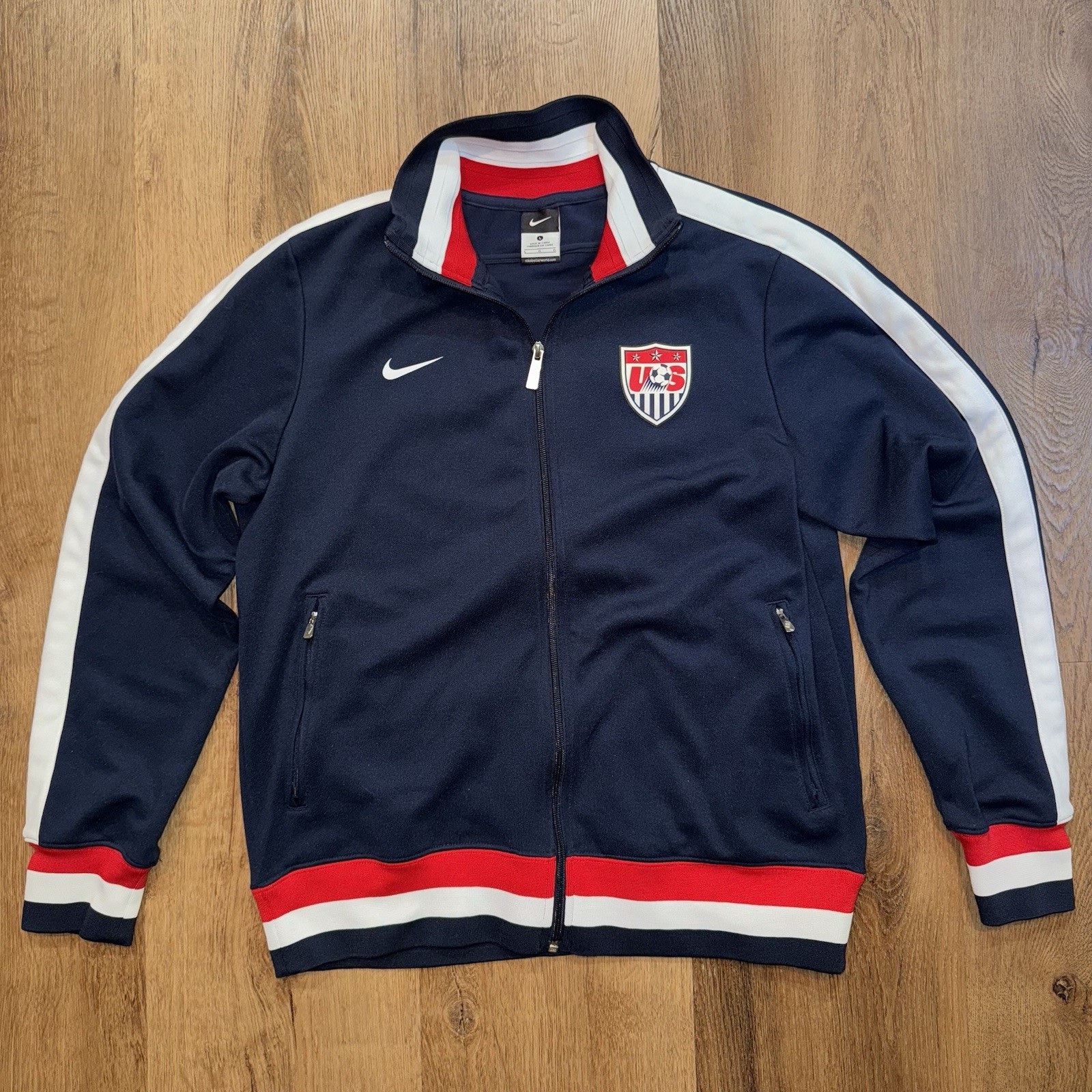 SACAI X NIKE Giacca Nike USA National Team United States Soccer Vintage USMNT Uomo Large