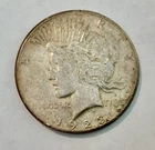 1923  $1 Peace Dollar 90% Silver S Uncertified, Circulated, Ungraded