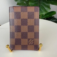 Authentic Louis Vuitton Damier Canvas Ebene Wallet