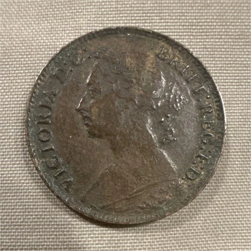 1890 Victoria Farthing — photo from the most recent tracked eBay sale