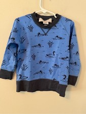 The Beaufort Bonnet Company Blue Duck Crewneck Size 4T