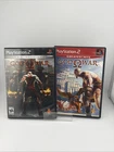 God of War Lot of 2 PS2 Sony PlayStation 2 Greatest Hits Complete In Box Tested