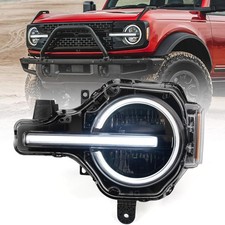 Left Full LED Headlight Ford Bronco 2021-2025 LH Headlamp M2DZ13008F Driver Side
