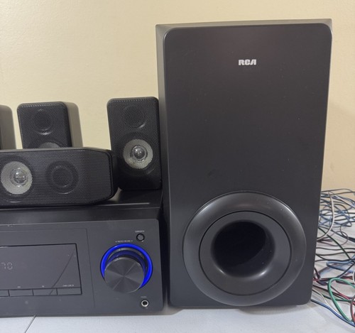 RCA RT2770R 5.1 Channel Home Theater Surround Sound Audio Receiver & Speakers. - Picture 3 of 12