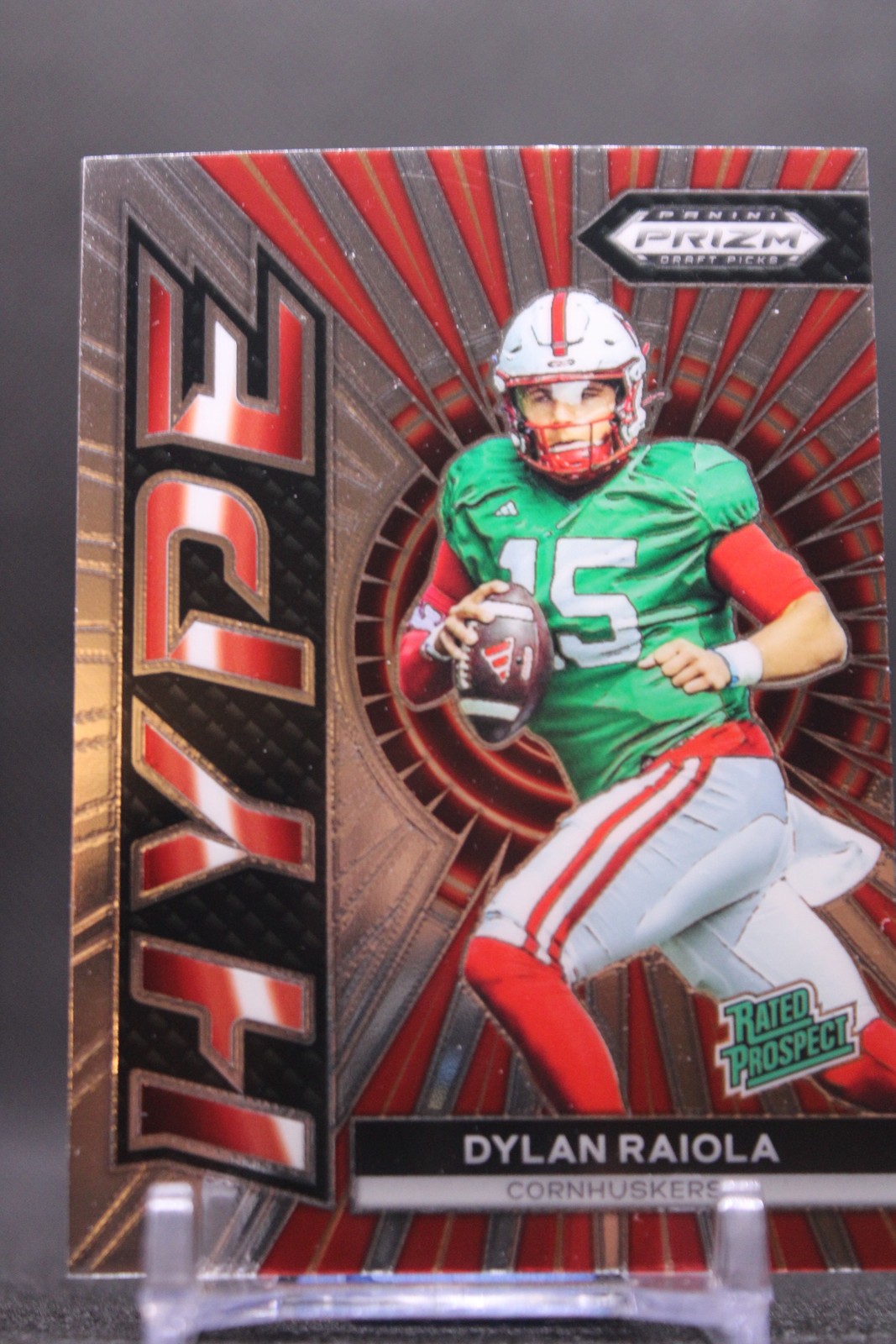 Dylan Raiola #HP-DRA 2024 Panini Prizm Draft Picks Hype Nebraska Cornhuskers