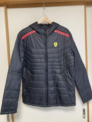 Puma Men L Ferrari Collaboration Down Jacket Collaboration Rare Model Limited Ed
