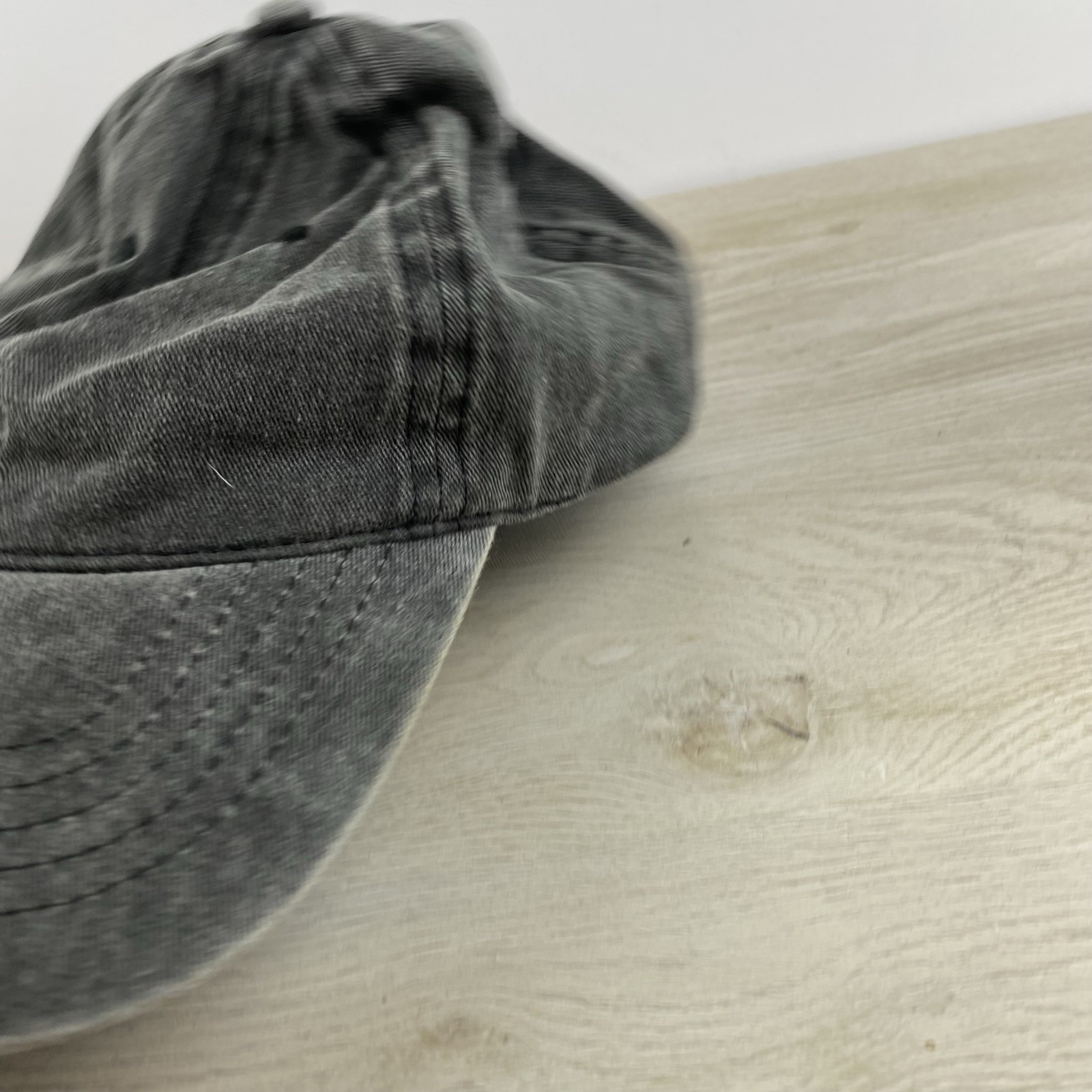 Gray Baseball Hat Gray Hat Cap Gray Adjustable Ha… - image 7