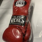 12oz Red REYES Boxing Lace type sparring Gloves Made in Mexico
