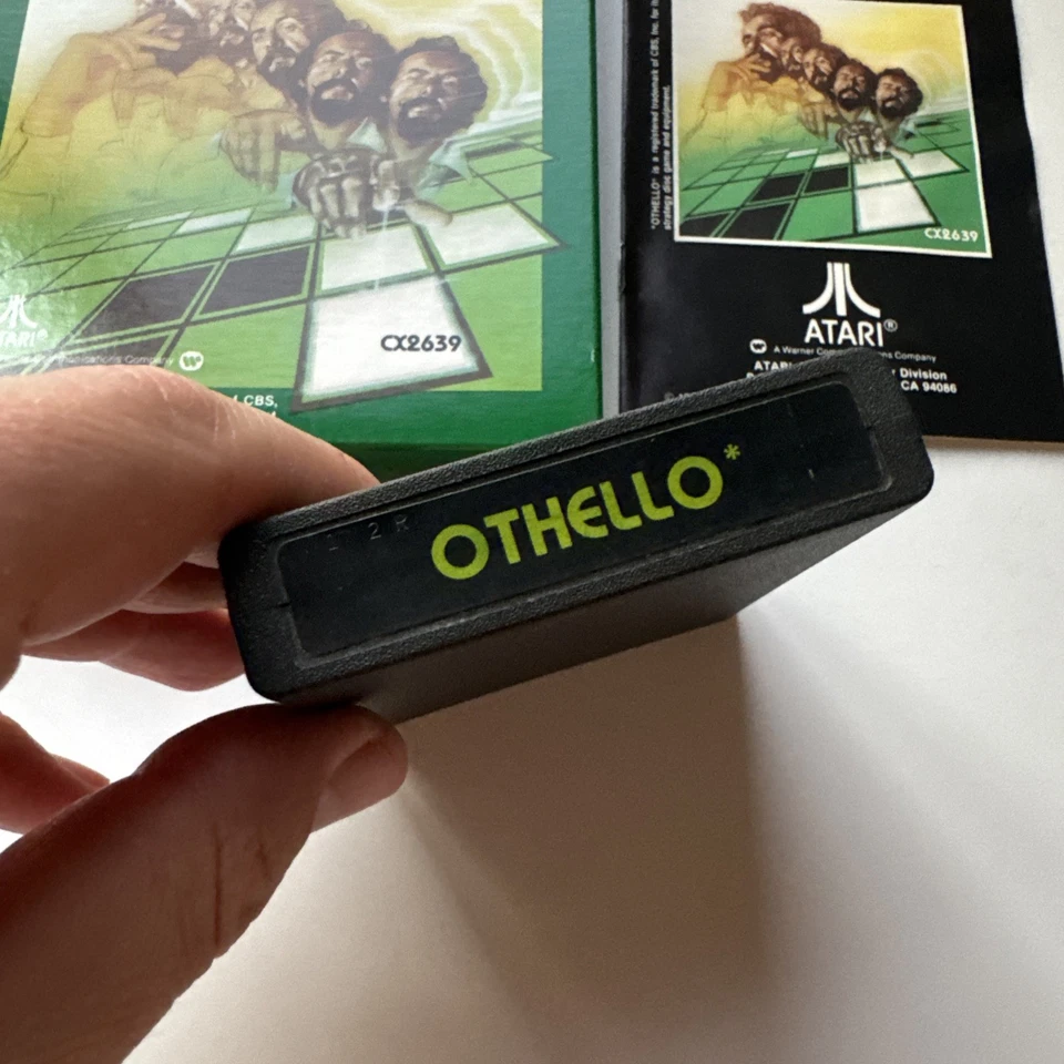 Othello (Atari 2600, 1980) CX2639 - CIB - Complete in Box + Manual + Cover - Image 3 of 4