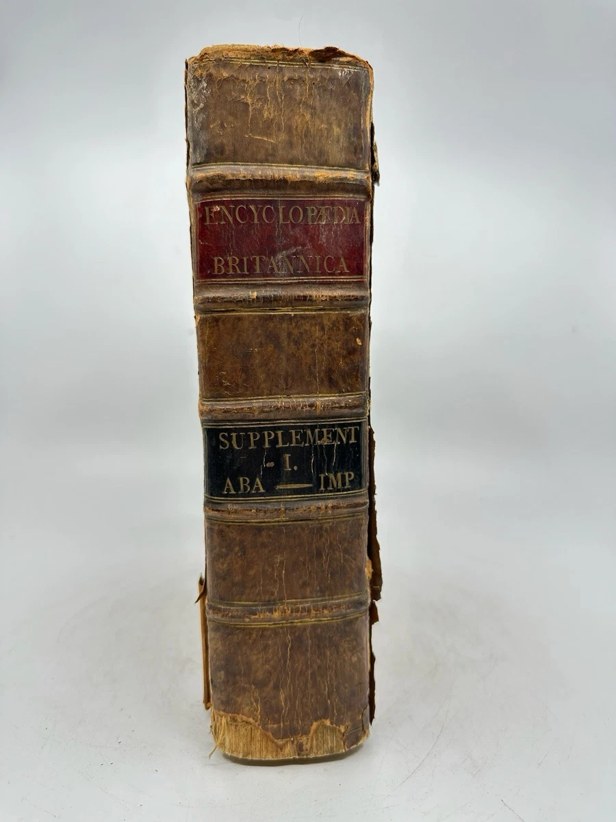 Encyclopedias Original 1800-1849 Antiquarian & Collectible Books