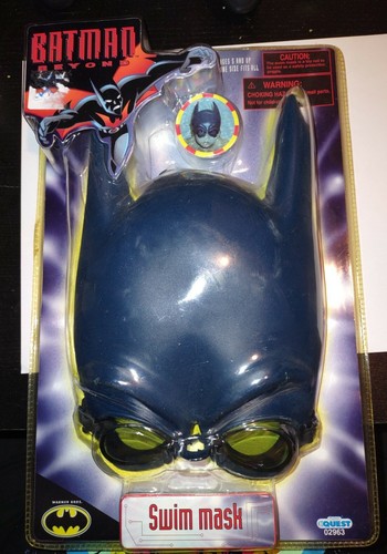 Rare 2001 Vintage Batman Beyond Swim Mask