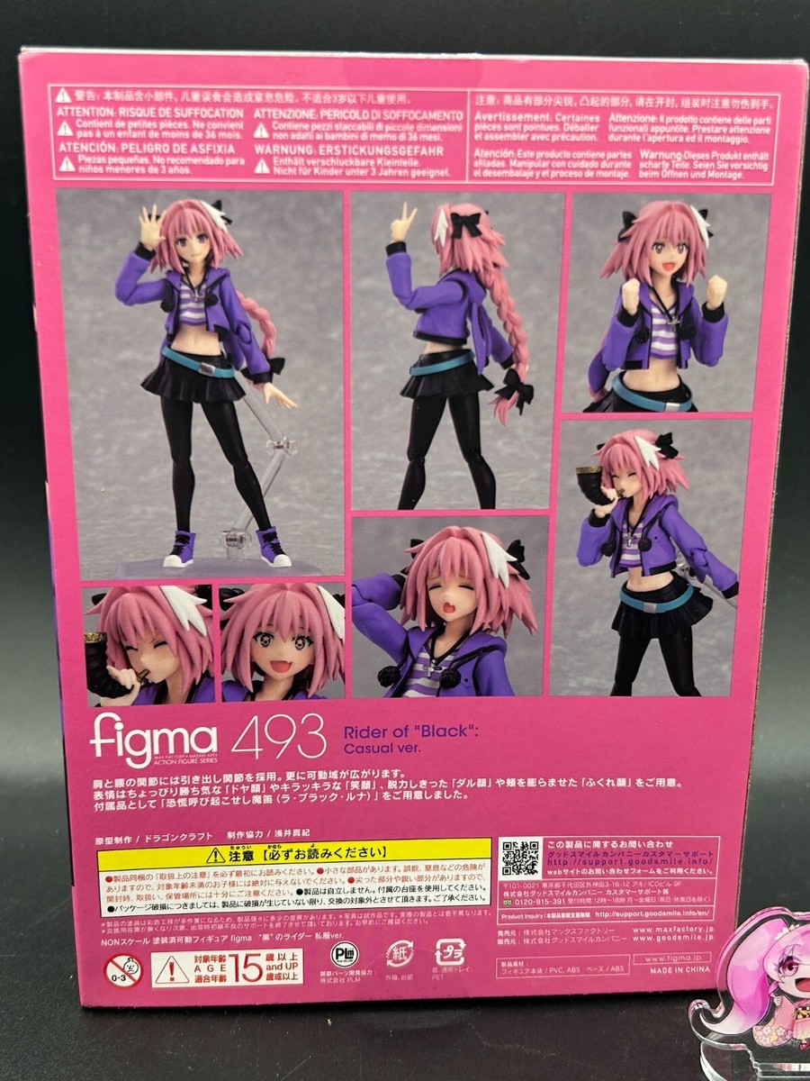 figma アストルフォ figma #493 Fate/Apocrypha Rider of Black Astolfo Casual ver