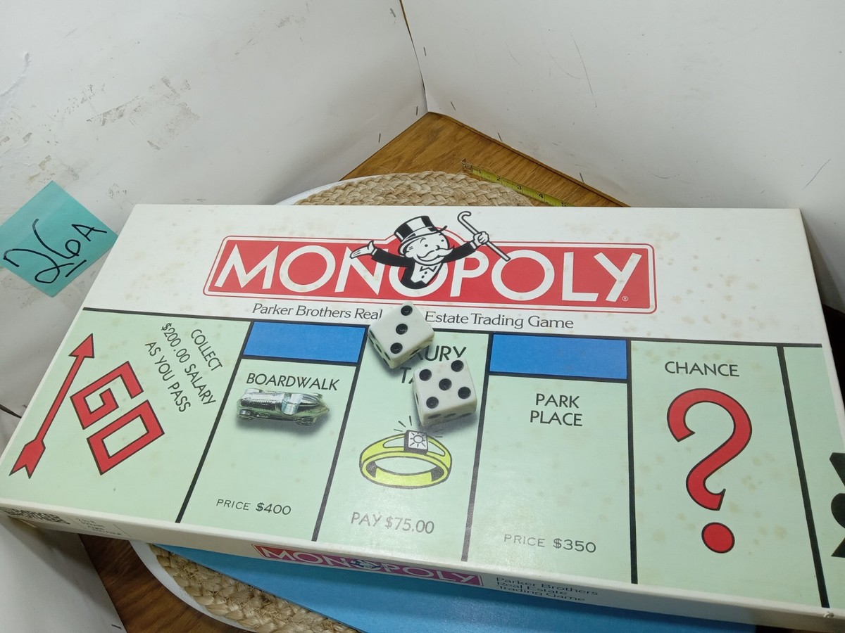 Vintage 1985 Monopoly by Parker Brothers Board Game - Complete | eBay