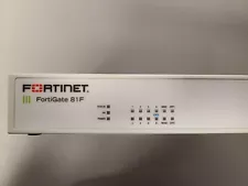 Fortinet FortiGate FG-81F Network Security Firewall 8xGE LAN port Switch SD-WAN