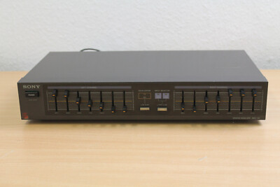 SONY SEQ-120 Stereo Graphic Equalizer 7 Band Spectrum Analyzer